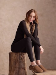 EMU Australia Brown Sharky Scuff Sheepskin Slippers - Image 2 of 12