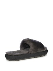EMU Australia Charcoal Grey Mckay Plush Slippers - Image 4 of 6