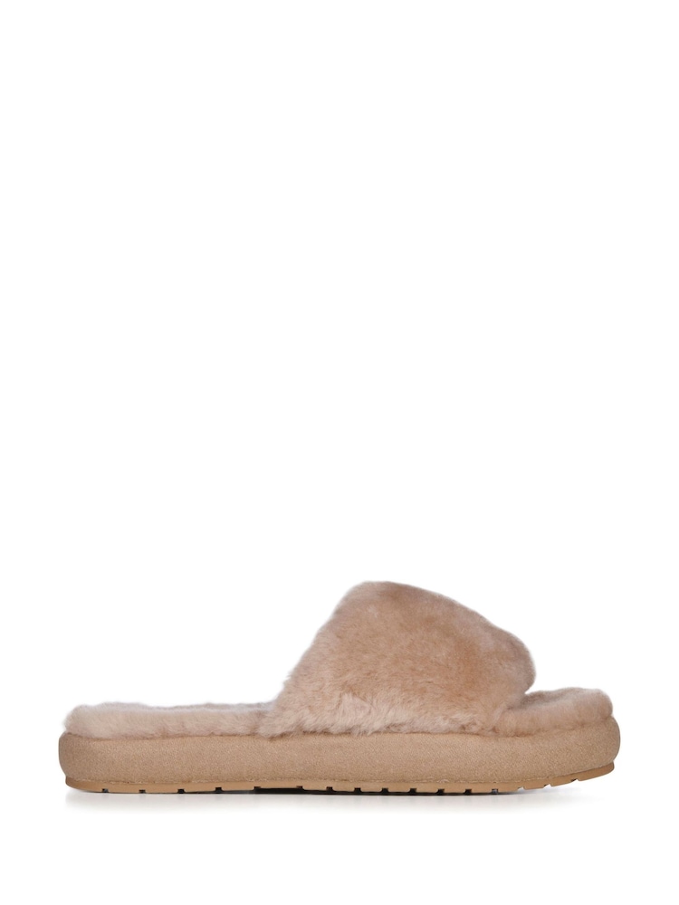EMU Australia Brown Mckay Plush Slippers - Image 1 of 8 EMU Australia Brown Mckay Plush Slippers - Image 1 of 8