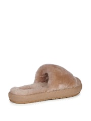 EMU Australia Brown Mckay Plush Slippers - Image 5 of 8