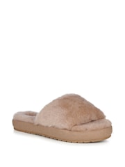 EMU Australia Brown Mckay Plush Slippers - Image 6 of 8