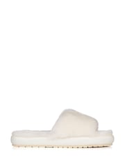 EMU Australia Cream Mckay Plush Slippers - Image 1 of 10