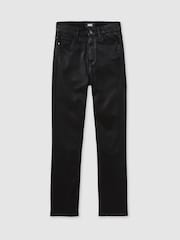 Paige Coated Straight-Leg Jeans - Image 2 of 7
