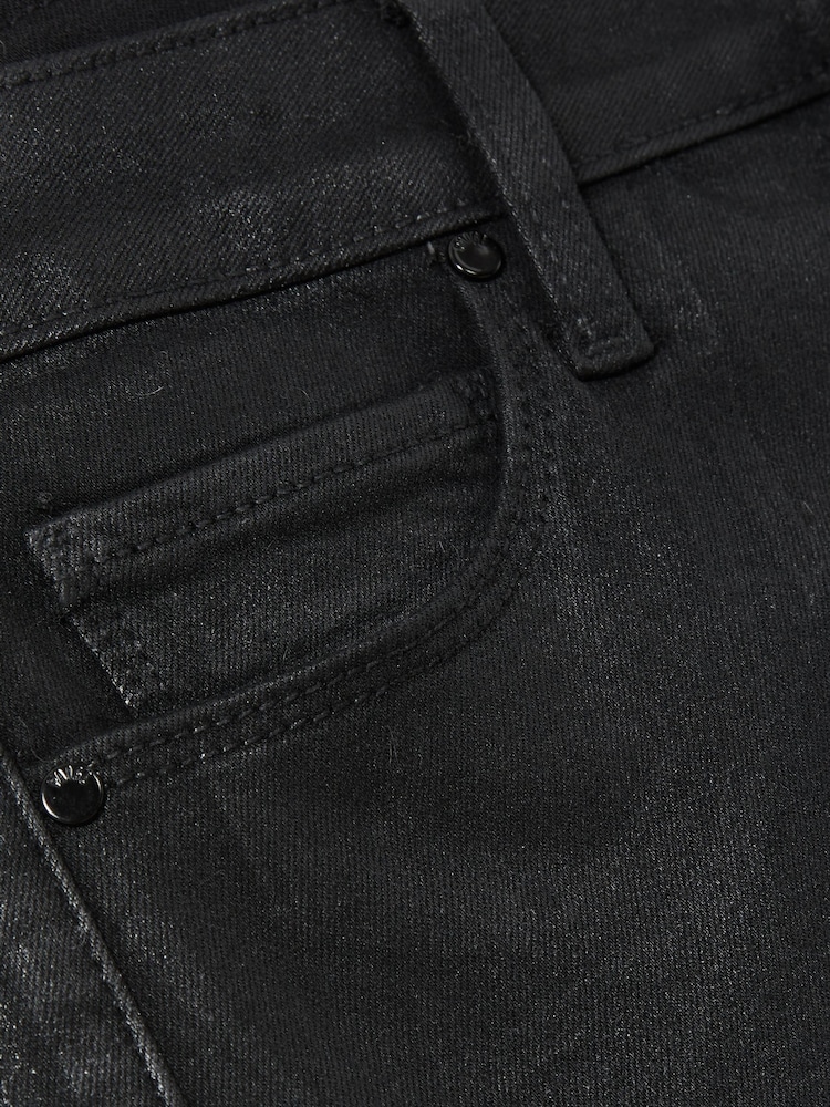 Paige – Beschichtete Jeans mit geradem Bein - Bild 7 von 7 Paige – Beschichtete Jeans mit geradem Bein - Bild 7 von 7