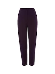 Roman Purple Long Straight Leg Stretch Trousers - Image 4 of 4