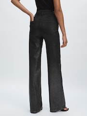 Paige Glitter Dégradé Straight Leg Jeans - Image 5 of 6