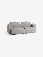 MADE.COM Grey Marl Pax Boucle Alban Modular Sofa - Image 5 of 7