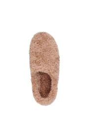 EMU Australia Brown Joy Cosy Teddy Slippers - Image 5 of 6