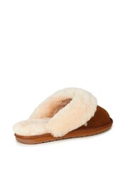 EMU Australia Brown Jolie Lined Slippers - Image 4 of 6