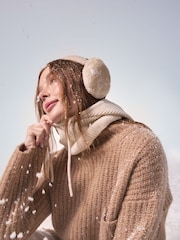 EMU Australia Brown Angahook Cosy Sheepskin Earmuffs - Image 1 of 2