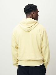 adidas Black Essentials Feelcozy Fleece Hoodie - Image 3 of 5