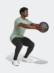 Зеленый - Футболка с графическим принтом категории All-Gym от adidas - Image 3 of 6