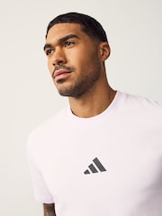 adidas Essentials Small Logo Single 100% Cotton Jersey T-Shirt - Imagen 4 de 5