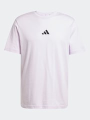 adidas Essentials Small Logo Single 100% Cotton Jersey T-Shirt - Imagen 5 de 5