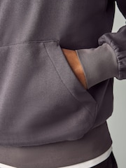 adidas Black Essentials Feelcozy Fleece Hoodie - Image 5 of 5