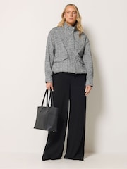 Chaqueta con diseño de espiga de Long Tall Sally - Imagen 2 de 5
