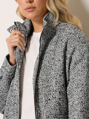 Chaqueta con diseño de espiga de Long Tall Sally - Imagen 4 de 5