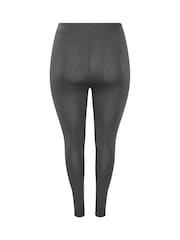 Yours Curve Grey Leggings - Image 6 of 6