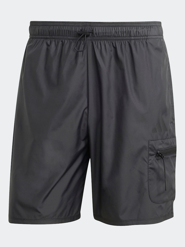 adidas Black City Escape Shorts - Image 6 of 6 adidas Black City Escape Shorts - Image 6 of 6