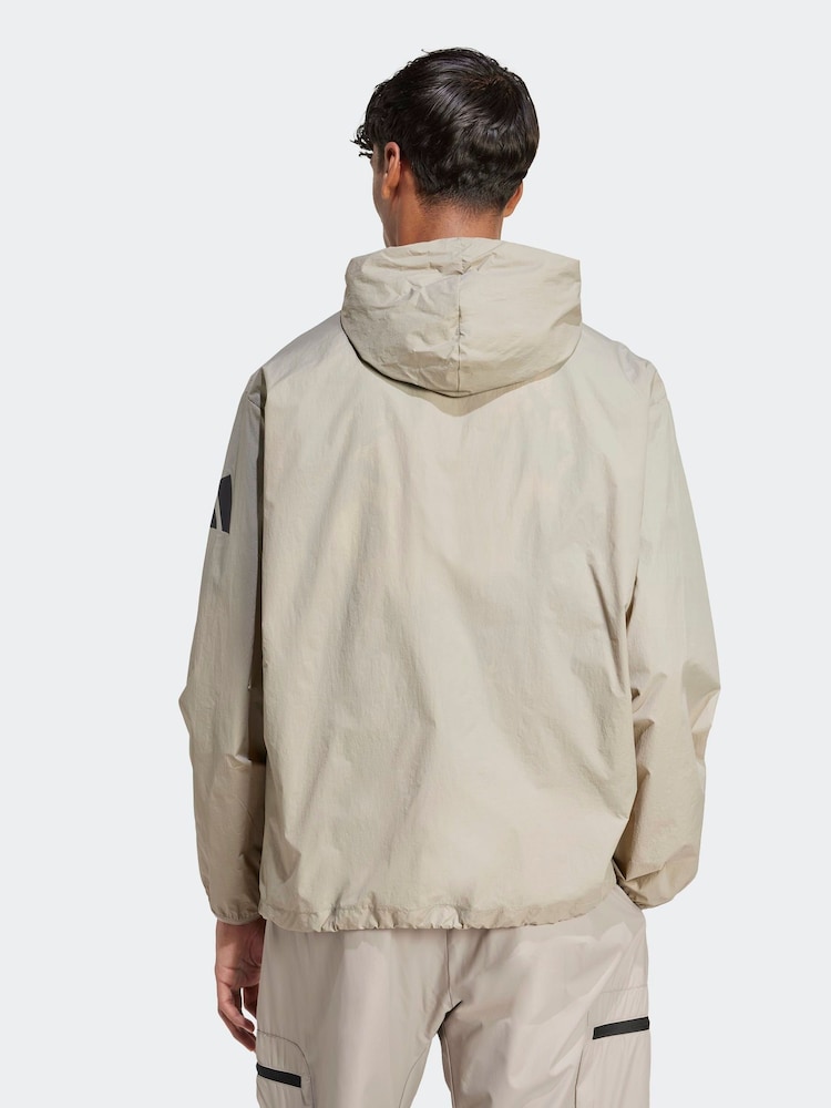 adidas Natural City Escape Windbreaker Jacket - Image 2 of 6