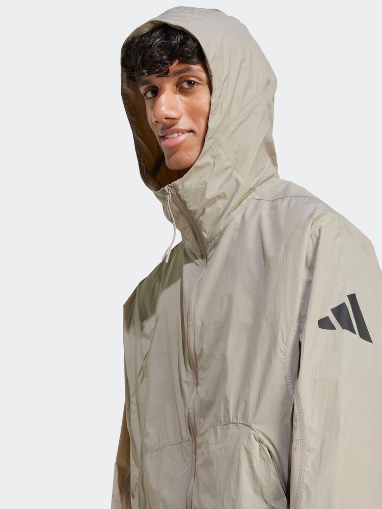 adidas Natural City Escape Windbreaker Jacket - Image 4 of 6