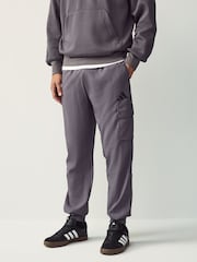 adidas Black Essentials Small Logo Cargo Joggers - Image 1 of 6