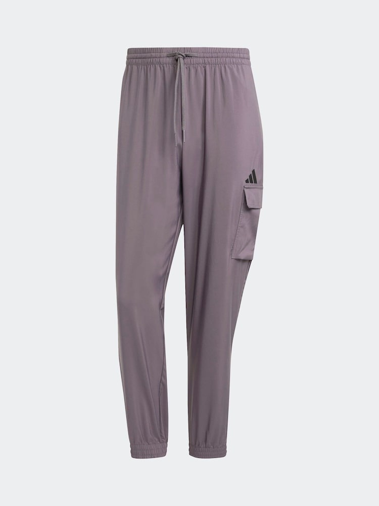 adidas Black Essentials Small Logo Cargo Joggers - Image 6 of 6 adidas Black Essentials Small Logo Cargo Joggers - Image 6 of 6