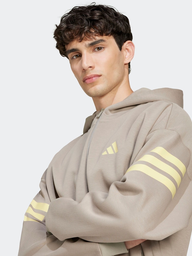 Adidas Future Icons 3-Dungă Hanocă cu fermoar complet - Image 5 of 6
