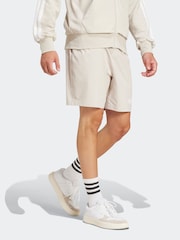 Кремовый - Шорты из джерси Adidas Essentials Linear Single - Image 3 of 7
