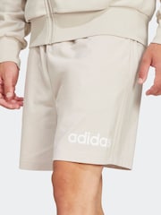 Кремовый - Шорты из джерси Adidas Essentials Linear Single - Image 4 of 7