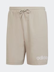 Кремовый - Шорты из джерси Adidas Essentials Linear Single - Image 7 of 7