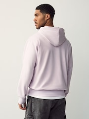 adidas Pink Essentials Feelcozy Fleece Hoodie - Image 3 of 5
