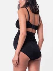 Seraphine Bamboo Overbump Black Underwear 2 Pack - Image 7 of 8