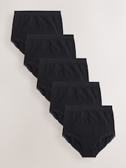 Seraphine Maternity Black Briefs 5 Pack - Image 1 of 13