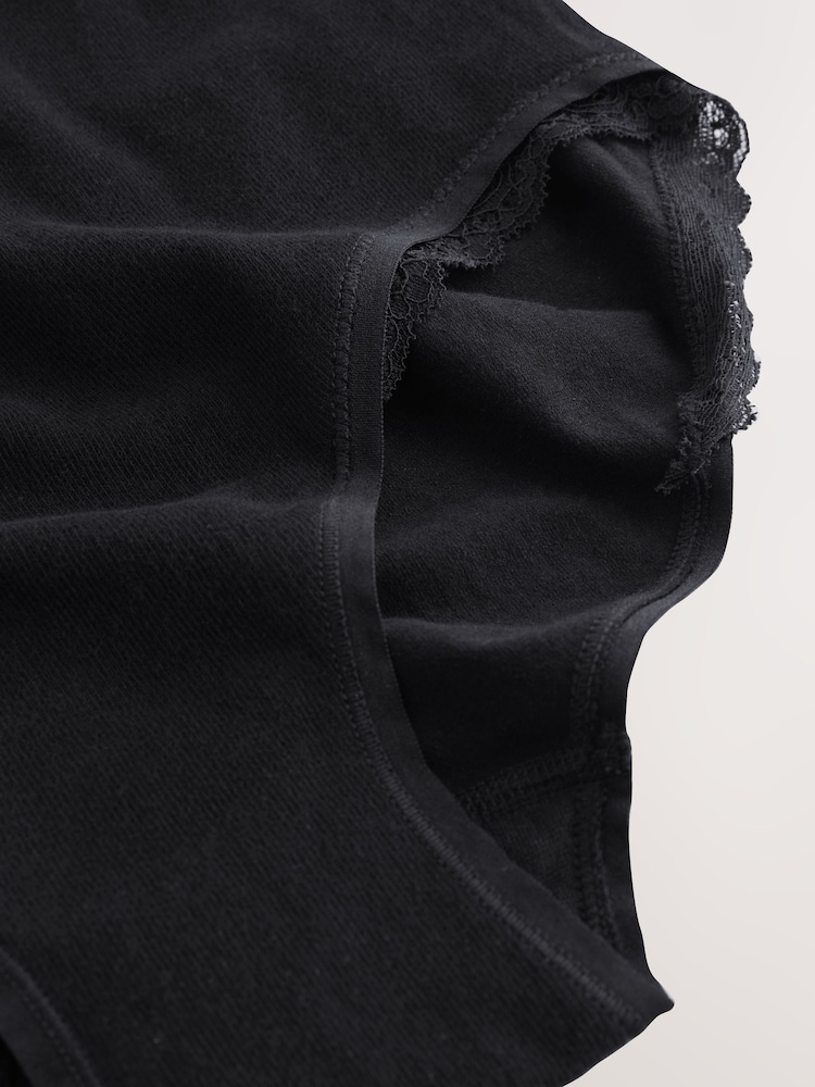 Seraphine Maternity Black Briefs 5 Pack - Image 8 of 13