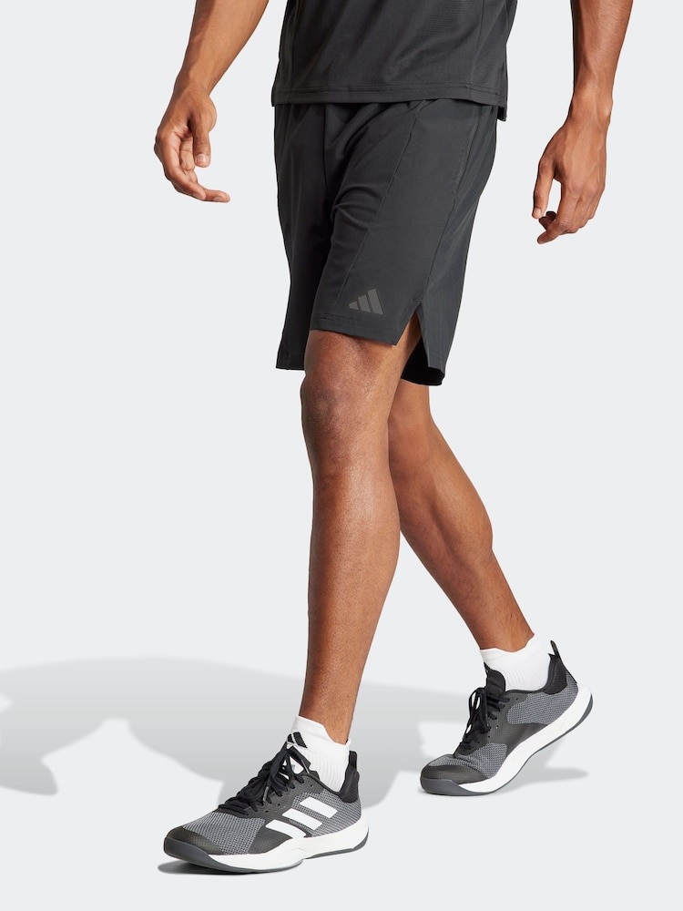 Черный - adidas Designed For Training Workout Shorts - Image 1 of 5