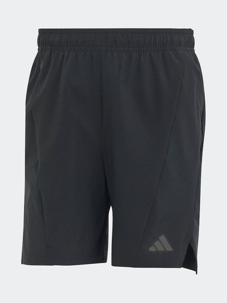 Черный - adidas Designed For Training Workout Shorts - Image 5 of 5
