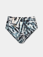 Mint Velvet Zebra High Waist Bikini Briefs - Image 6 of 6
