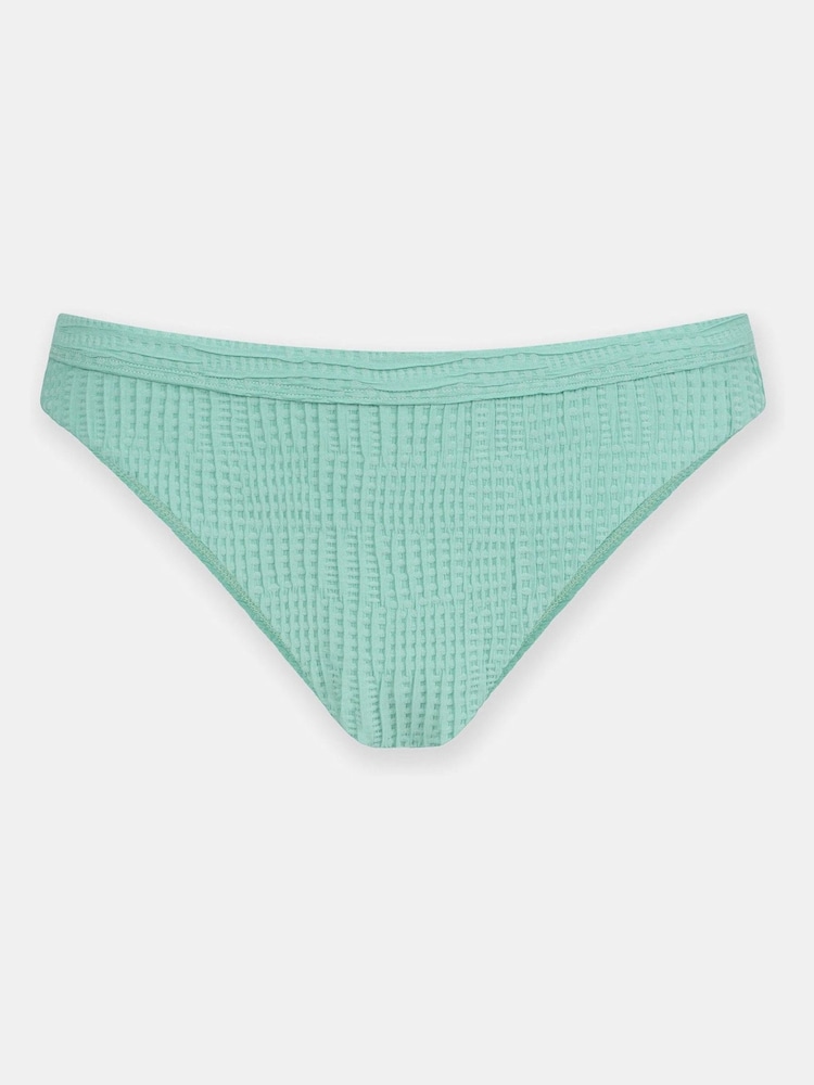 Braguitas de bikini con pernera alta y diseño texturizado de Mint Velvet - Imagen 5 de 5