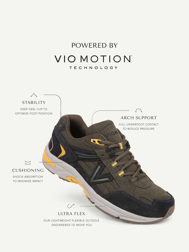 Vionic Mens 23Walk 2.0 Wide Fit Trainers - Image 7 of 9
