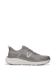 siva - Moške športne copate Vionic Mwalk Max širok kroj - Slika 2 iz 9