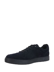 Vionic Mens Lucas Court Medium Fit Waxed Suede Trainers - Image 2 of 8