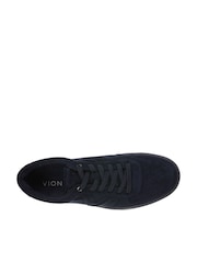 Vionic Mens Lucas Court Medium Fit Waxed Suede Trainers - Image 4 of 8