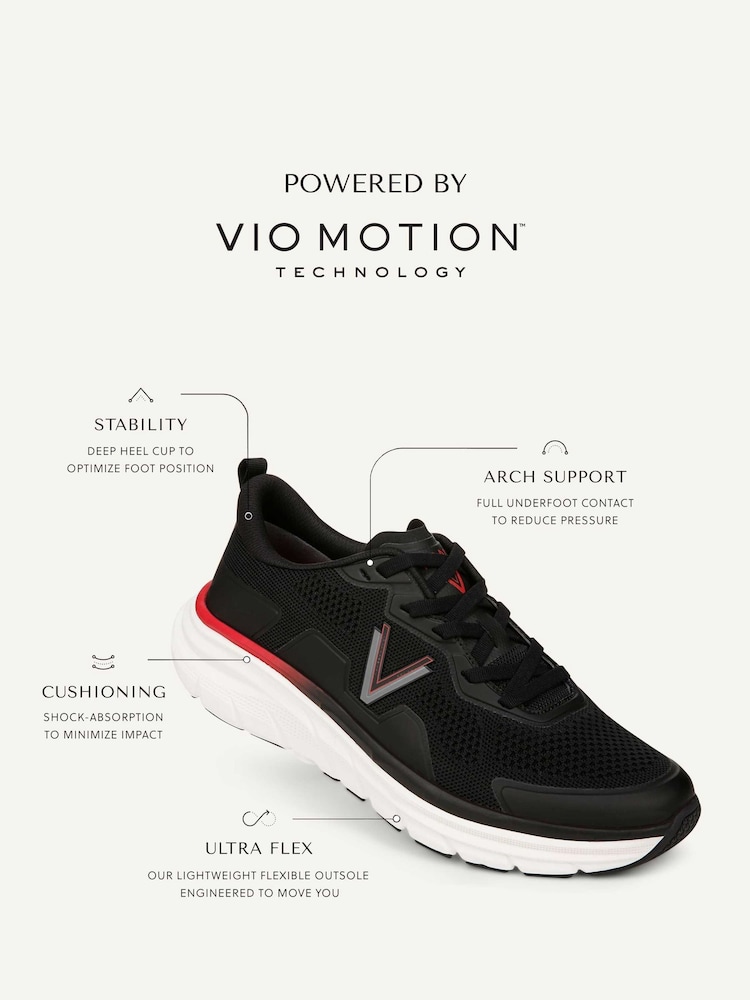 Vionic Mens Mwalk Max Wide Fit Trainers - Image 8 of 8