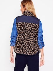 Boden Brown Truro Borg Gilet - Image 3 of 5