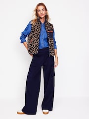 Boden Brown Truro Borg Gilet - Image 4 of 5