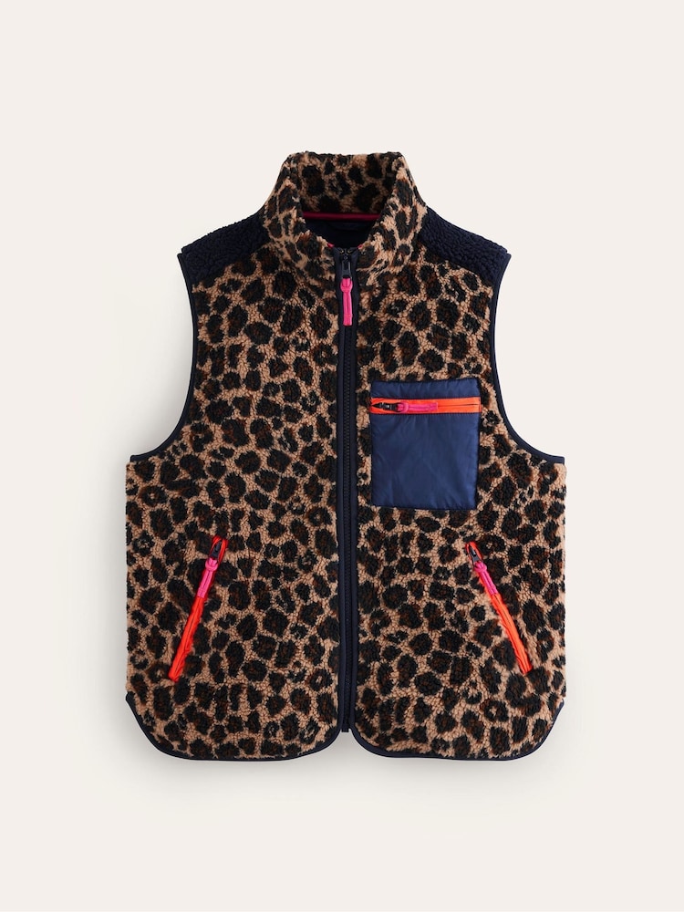 Boden Brown Truro Borg Gilet - Image 5 of 5