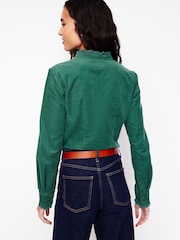 Boden Green 100% Cotton Phoebe Cord Shirt - Image 3 of 5