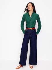 Boden Green 100% Cotton Phoebe Cord Shirt - Image 4 of 5