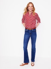 Boden Burgundy 100% Cotton Sienna Corduroy Shirt - Image 4 of 5